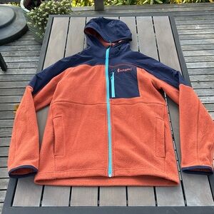 Cotopaxi Abrazo Fleece Hooded Full-Zip Jacket Size Small Mens